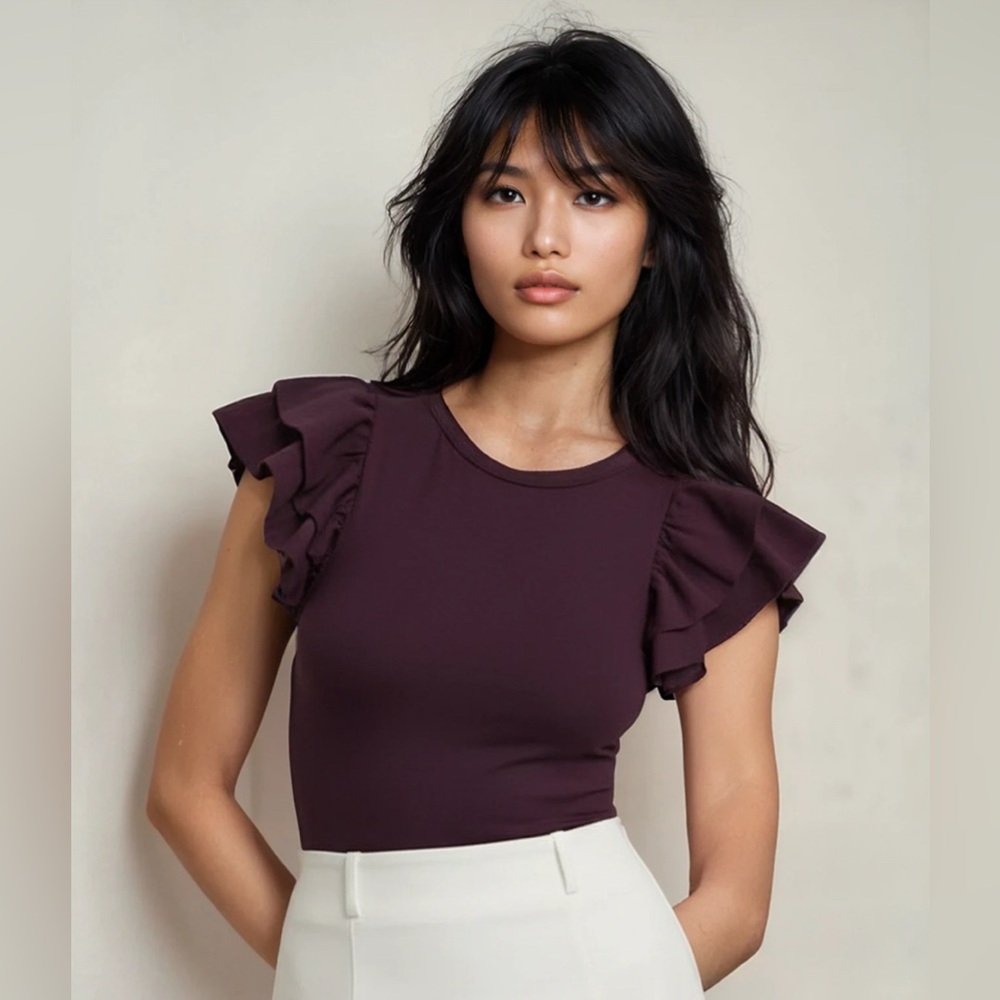 Express Plum Bodysuit